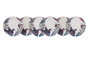 Hermia ST040106F022AJ47301MAS3T00 Juego de Platos de Servicio en Cerámica 25x25x3.7cm (6 Piezas) Apto Microondas y Lavavajillas